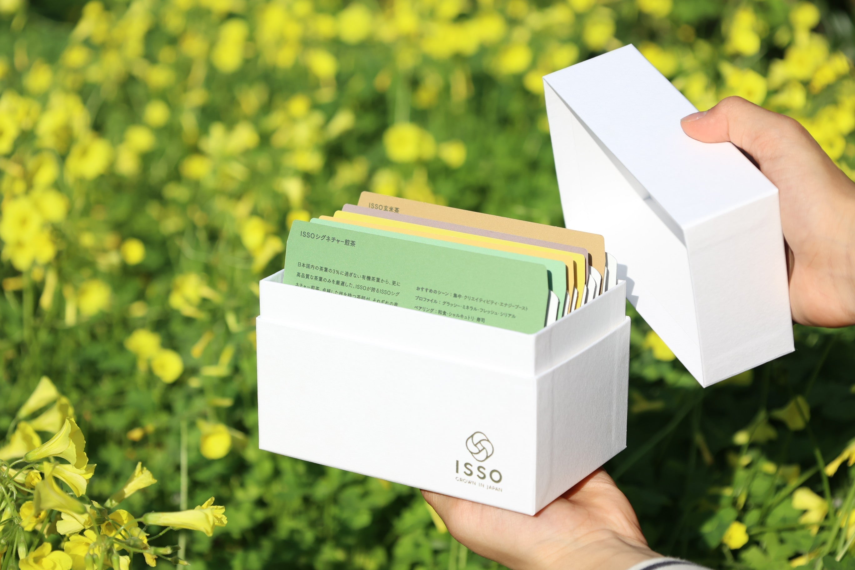 「お茶を選ぶ、を楽しむ」を贈るー ISSOアソートメントギフトボックス