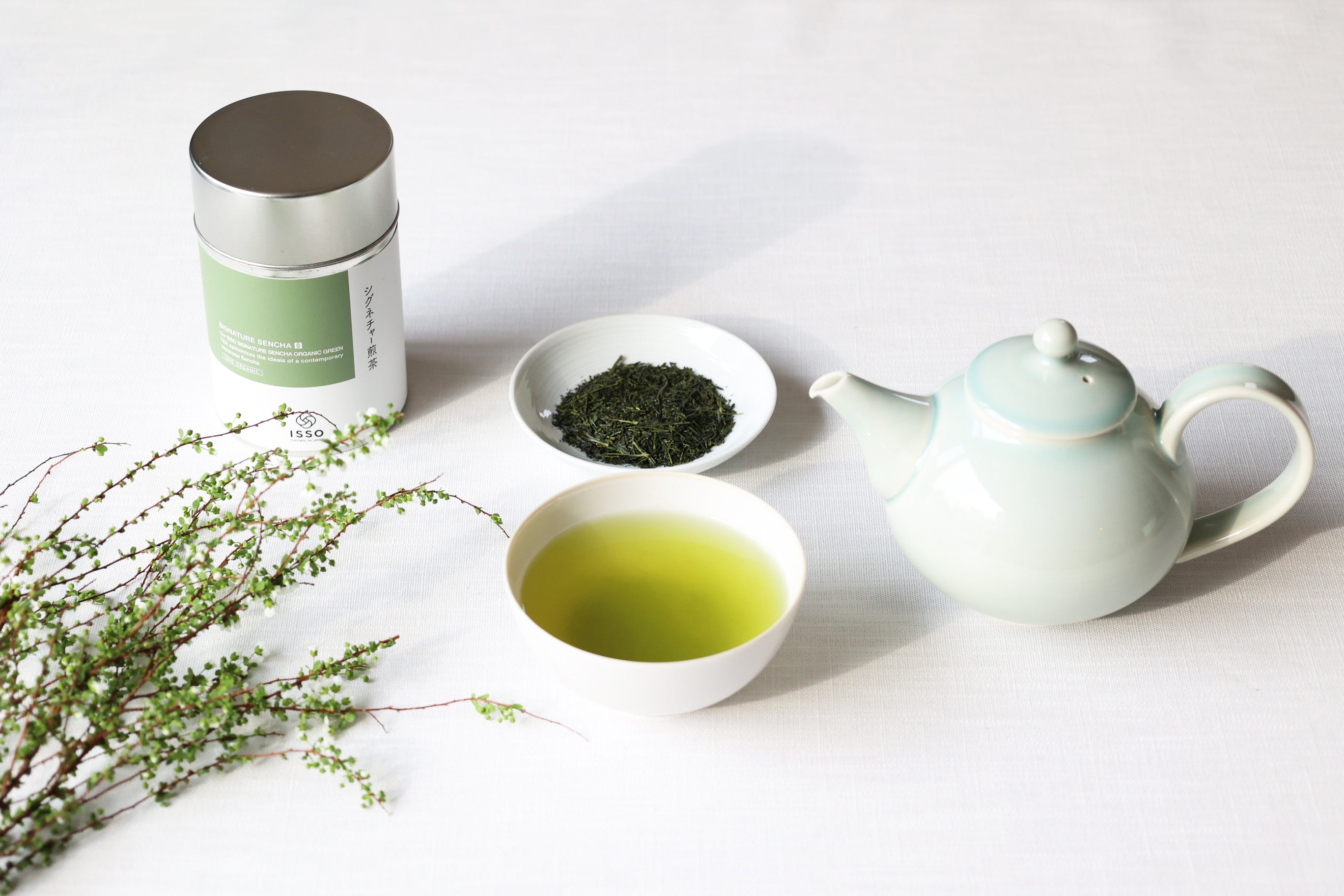 新たな巡りの始まりに— シグネチャー煎茶とともに