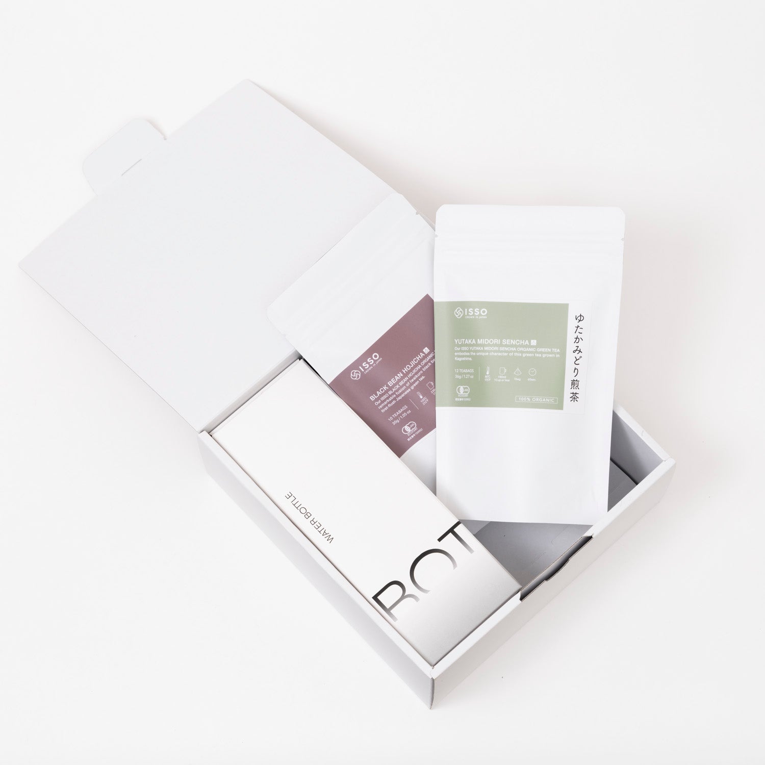 ISSO Cleanse Ritual Selection and Hydration Flask Gift Box (Teabags)