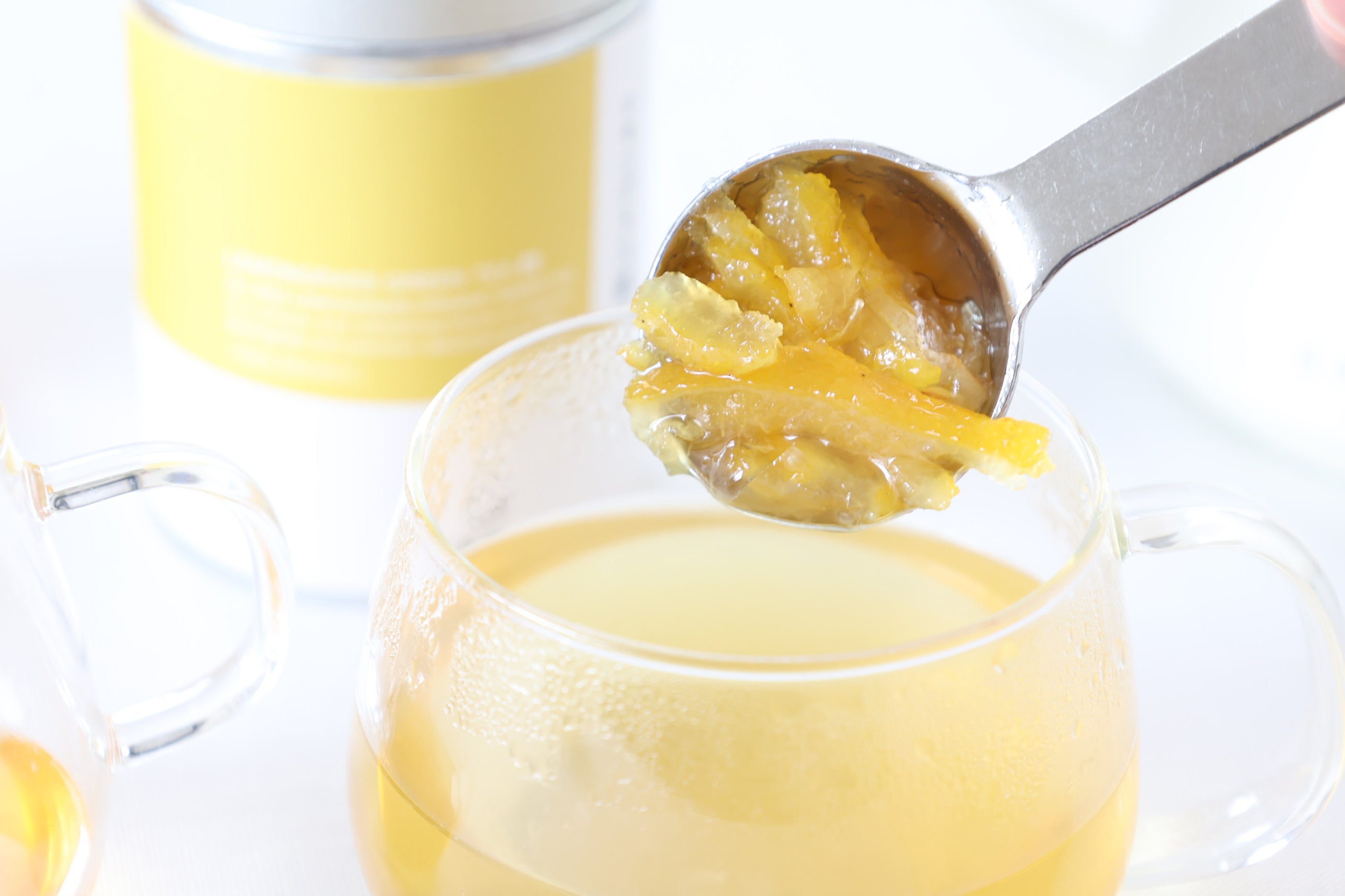 冬に香る、ゆずレモングラス緑茶